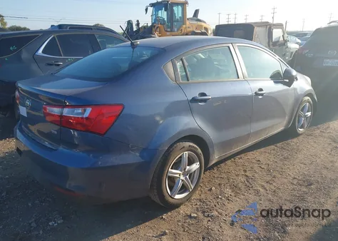 2016 Kia Rio Lx из США, поврежденный, VIN KNADM4A32G6600772